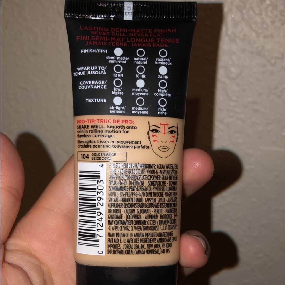 L’Oréal Paris Infallible Foundation Pro-Matte - Picture 2 of 2